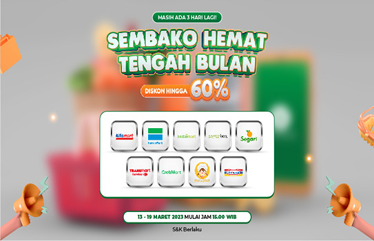 Promo Belanja Minggu Ini! Diskon Voucher Mulai Rp 80 Ribu!