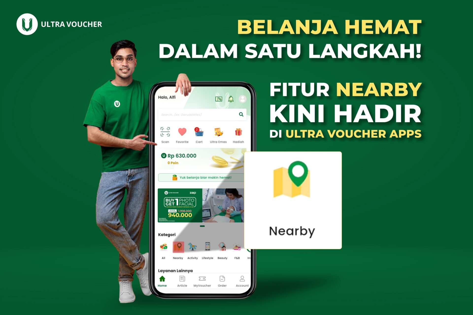 Fitur Nearby di Aplikasi Ultra Voucher