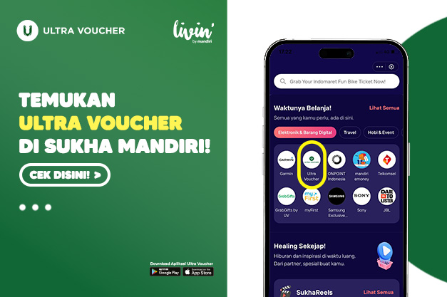 Mandiri Livin Sukha Ultra Voucher